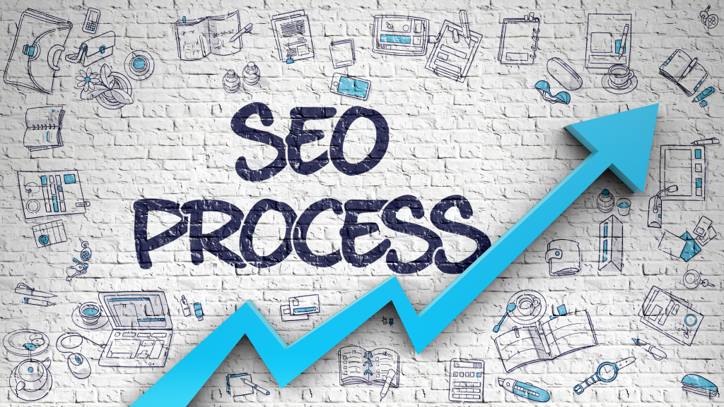 SEO process concept