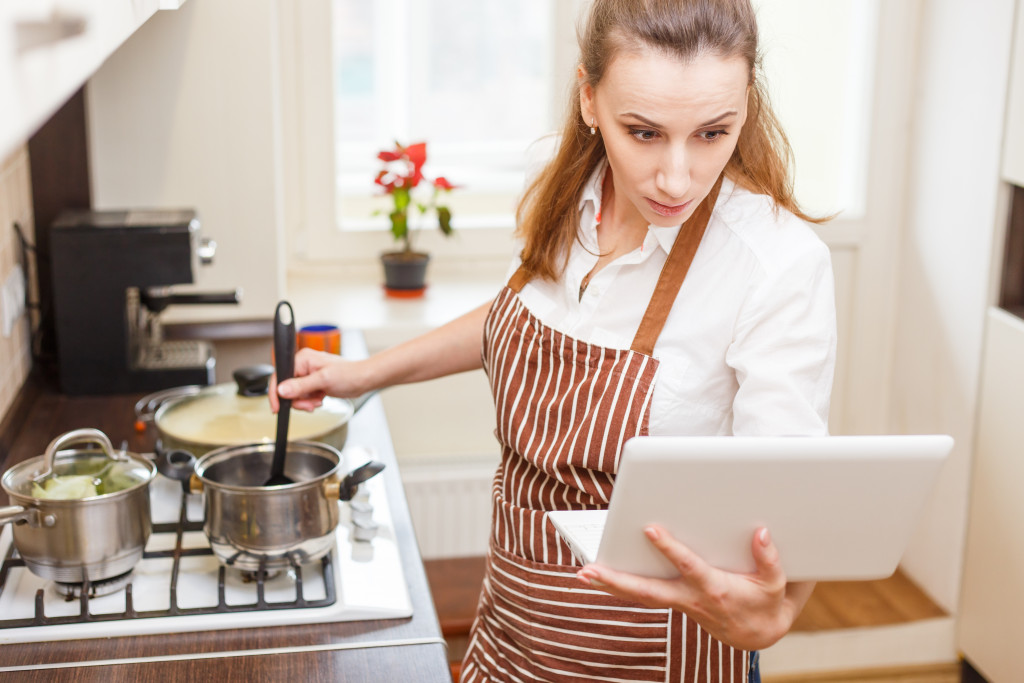 learning how to cook