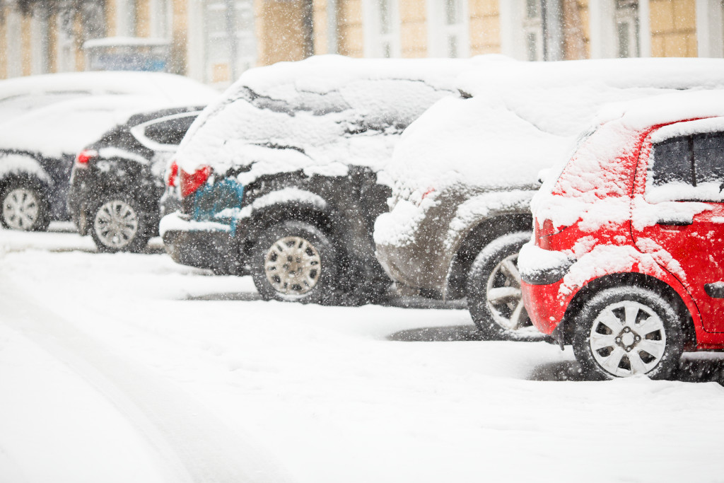 car snow