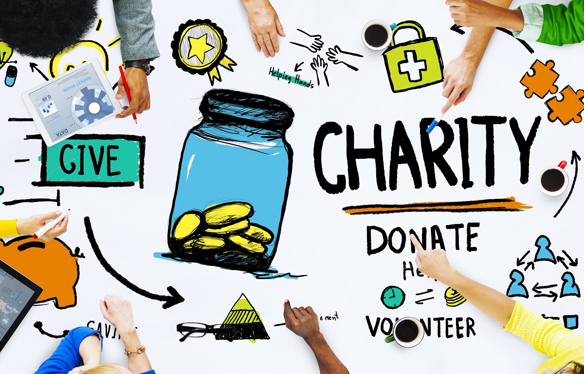 charity and donation concept